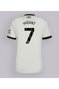 Manchester United Mason Mount #7 Voetbaltruitje 3e tenue 2024-25 Korte Mouw